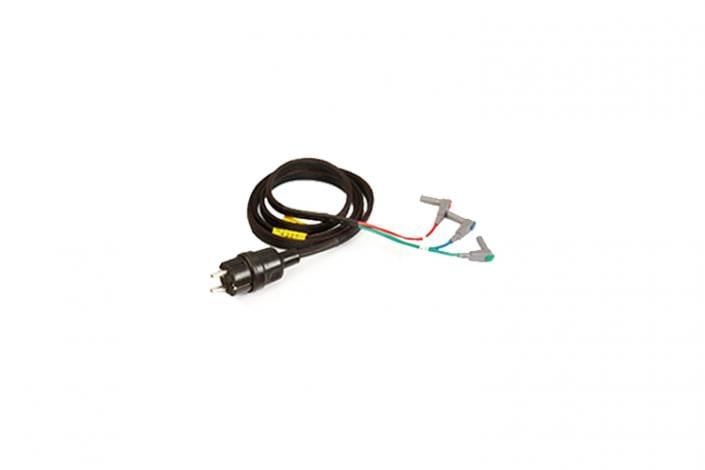 Fluke - PROINSTALL-TL-D, Cordon de mesure (schuko),