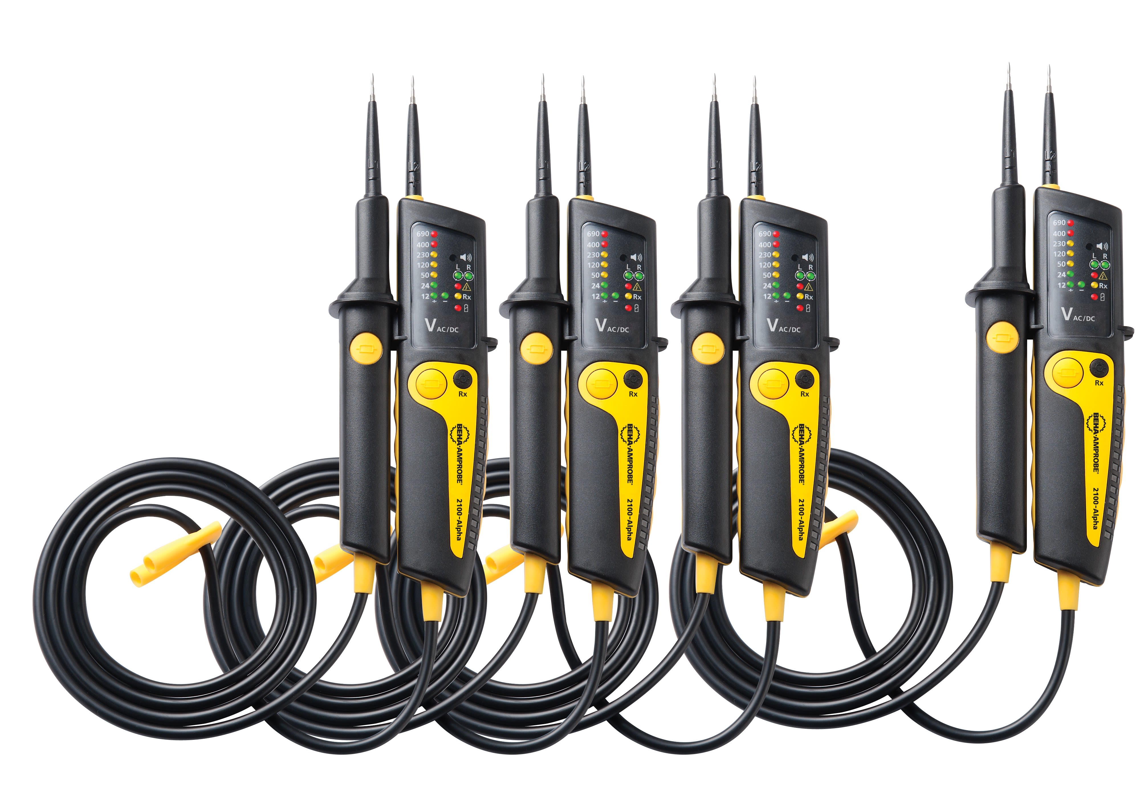 Fluke - 2100-ALPHA BUNDLE Pack promotionnel de 4 testeurs 2100-Alpha