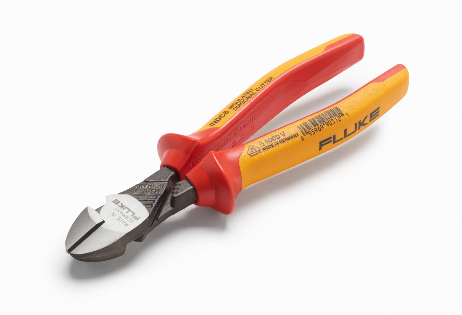 Fluke - INLP8 Pince à long bec avec lame latérale isolée, 8 in, 200 mm, 1 000 V,