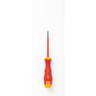 Fluke - ISLS3 Tournevis plat isolé 3/32 in x 3 in, 2,5 mm x 75 mm, 1 000 V,