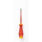 Fluke - ISQS1 Tournevis carré isolé #1 4 in, 100 mm, 1 000 V,