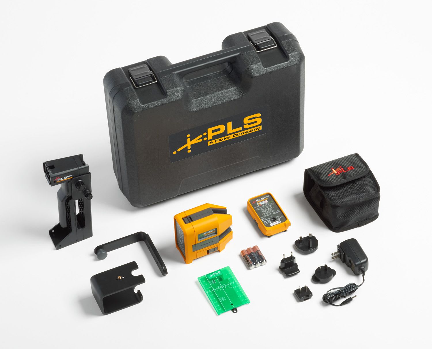 Fluke - PLS 6R RBP KIT niveau laser à 5 points rouge auto-nivelant