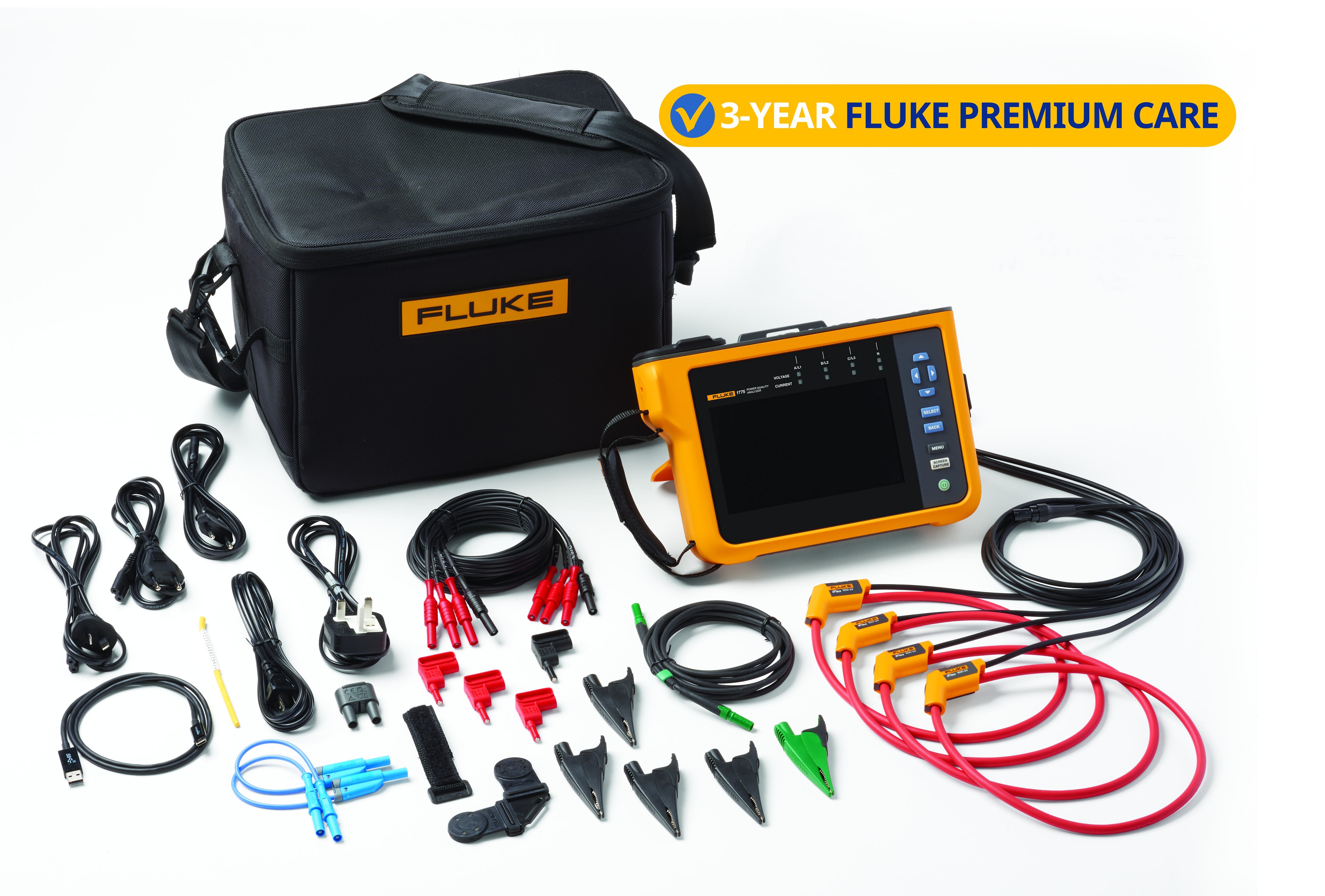 Fluke - FLK-1775/FPC 3 ANS UE, Fluke Premium Care 3 ans pour analyseur Fluke-1775