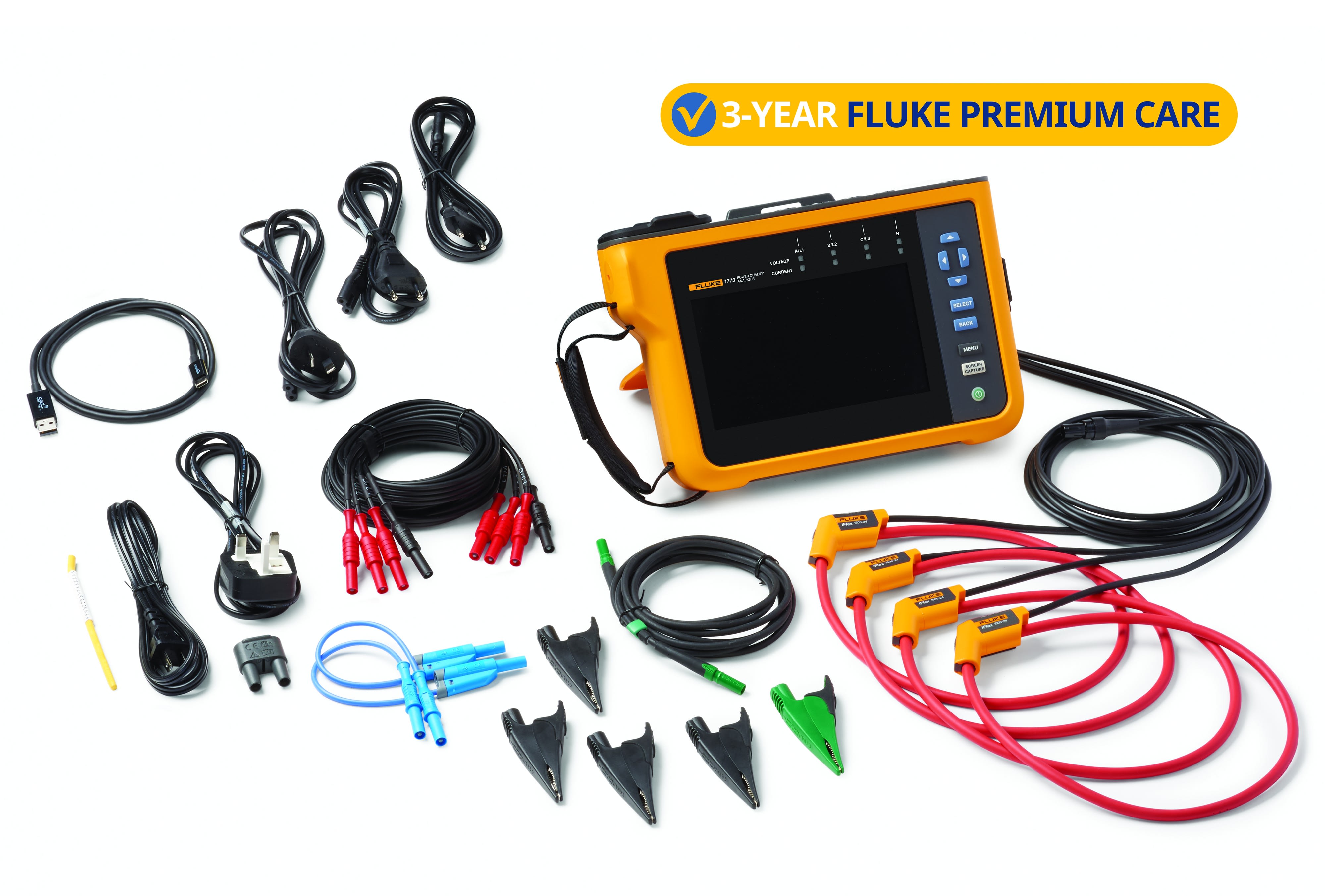 Fluke - FLK-1777/FPC 3 ANS UE, Fluke Premium Care 3 ans pour analyseur Fluke-1777