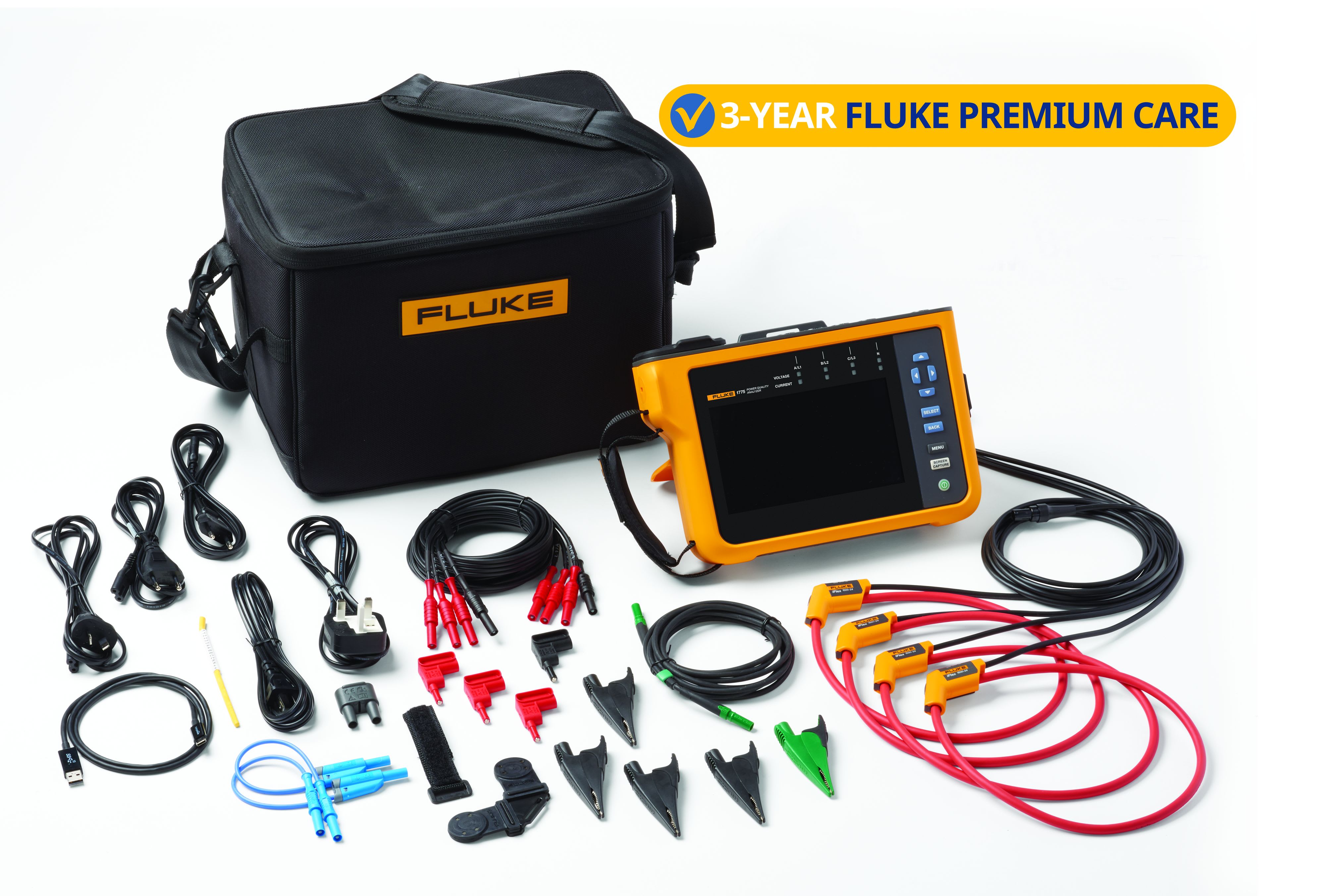 Fluke - FLK-1777/FPC 3 ANS UE, Fluke Premium Care 3 ans pour analyseur Fluke-1777
