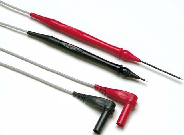 Fluke - TL40 Jeu de 2 cordons pointes de touche longeur ajustable