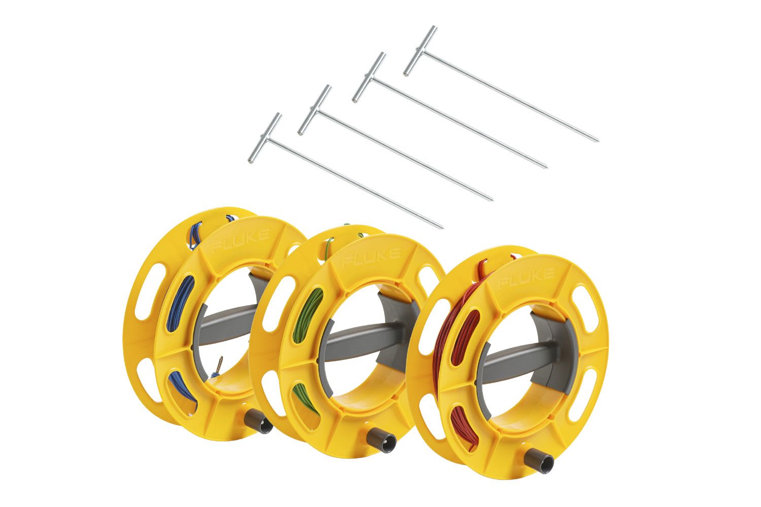 Fluke - ES165X Kit de piquets de test de terre, en sacoche
