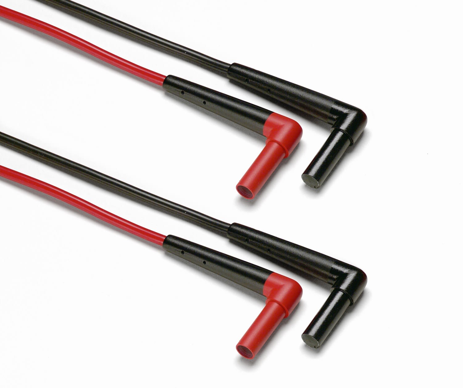 Fluke - TL222 Jeu de 2 cordons modulaires silicone SureGrip? coudé-coudé