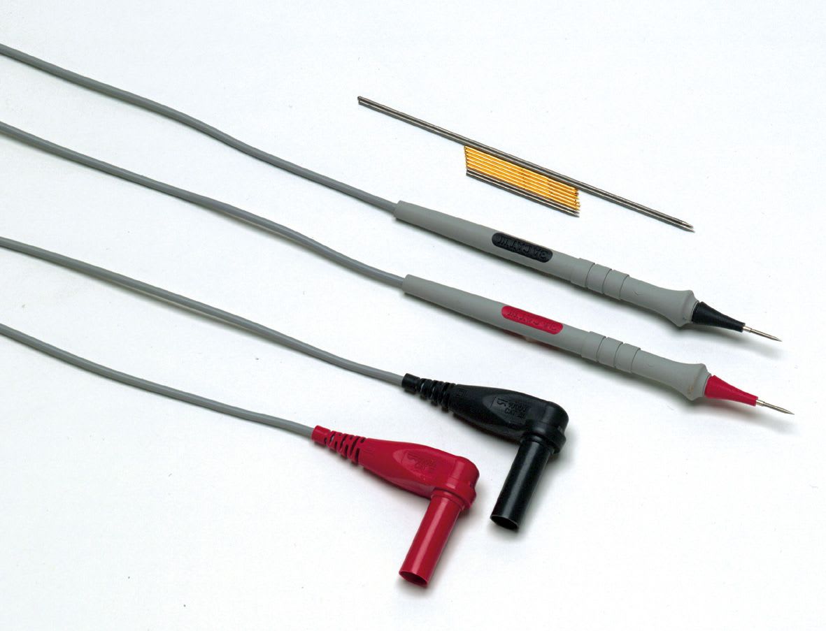 Fluke - TL930 Jeu de 2 cordons de raccordement électronique (60 cm) fiches bananes 4mm
