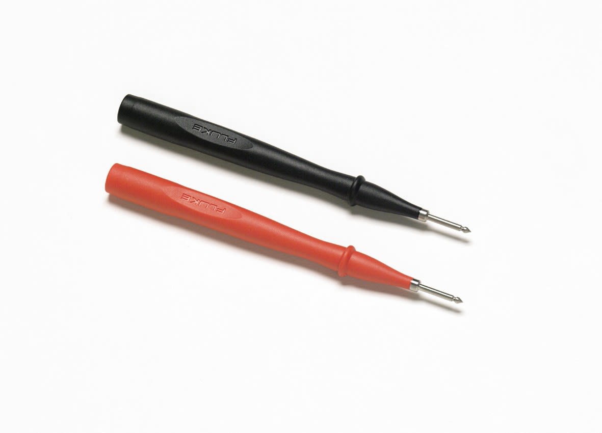Fluke - TP2-1 Jeu de 2 pointes de touches 2 mm 1000V Cat.II, courant max 10A