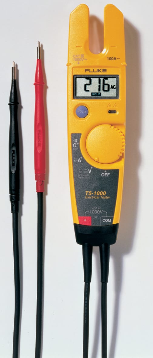 Fluke - T5-1000 EUR1 Testeur électrique pince ouverte OpenJaw? 100 Aac, 1000 Vac/dc