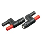 Fluke - PM9082/001 Adaptateur fiches bananes Femelles vers connecteur BNC Male