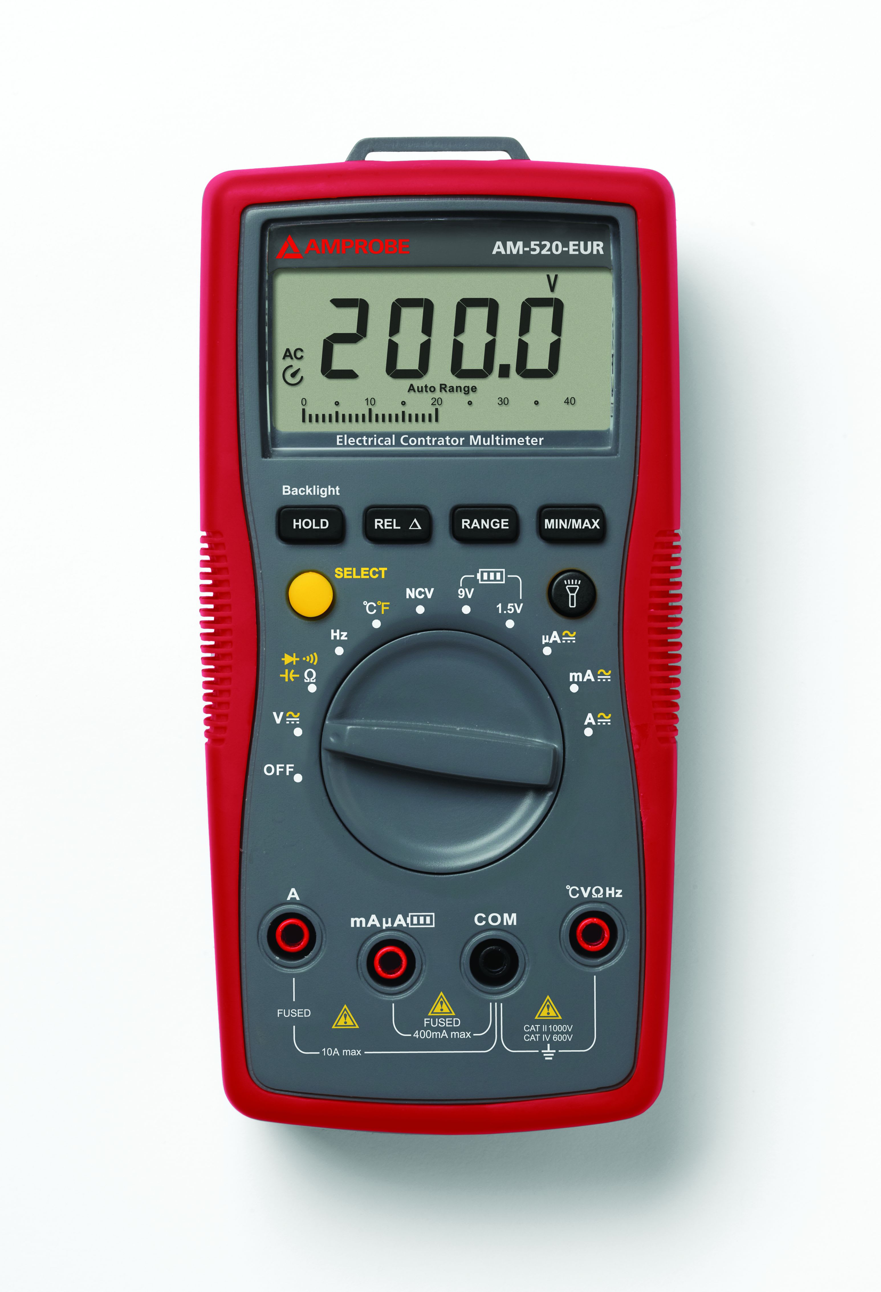 Fluke - AM-520-Eur multimetre numerique avec cordons de mesure