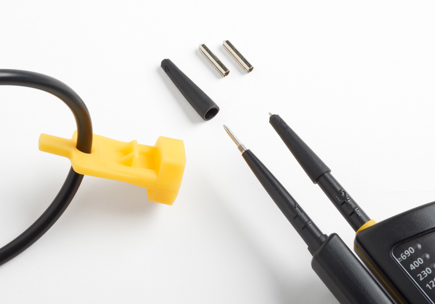 Fluke - 2100-ACCS Rallonges de sonde de test 4 mm et protecteurs de pointes de sonde