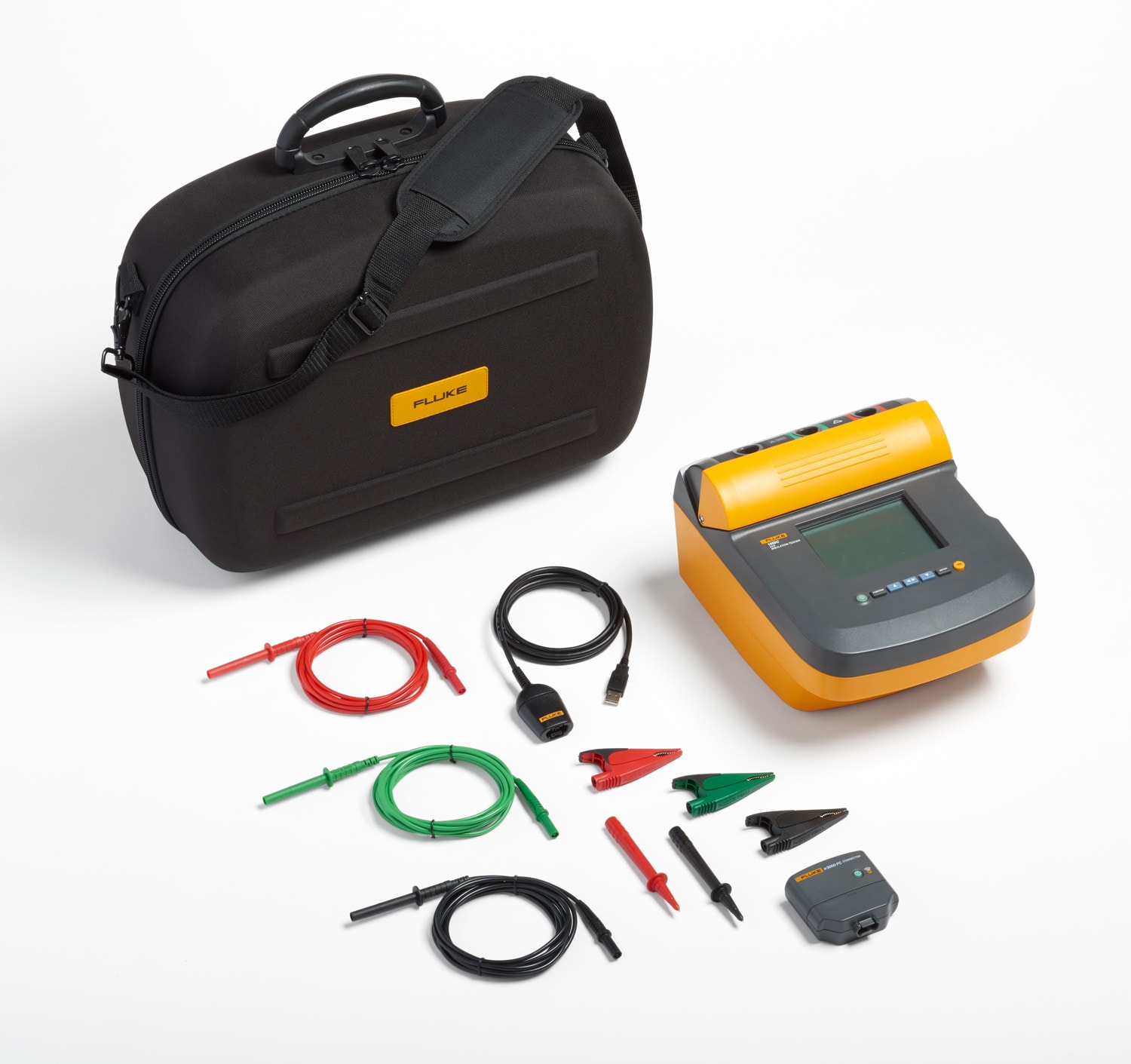 Fluke - Fluke 1550C FC Megohmmètre Controleur d'isolement 5000V  avec interface IR3000FC