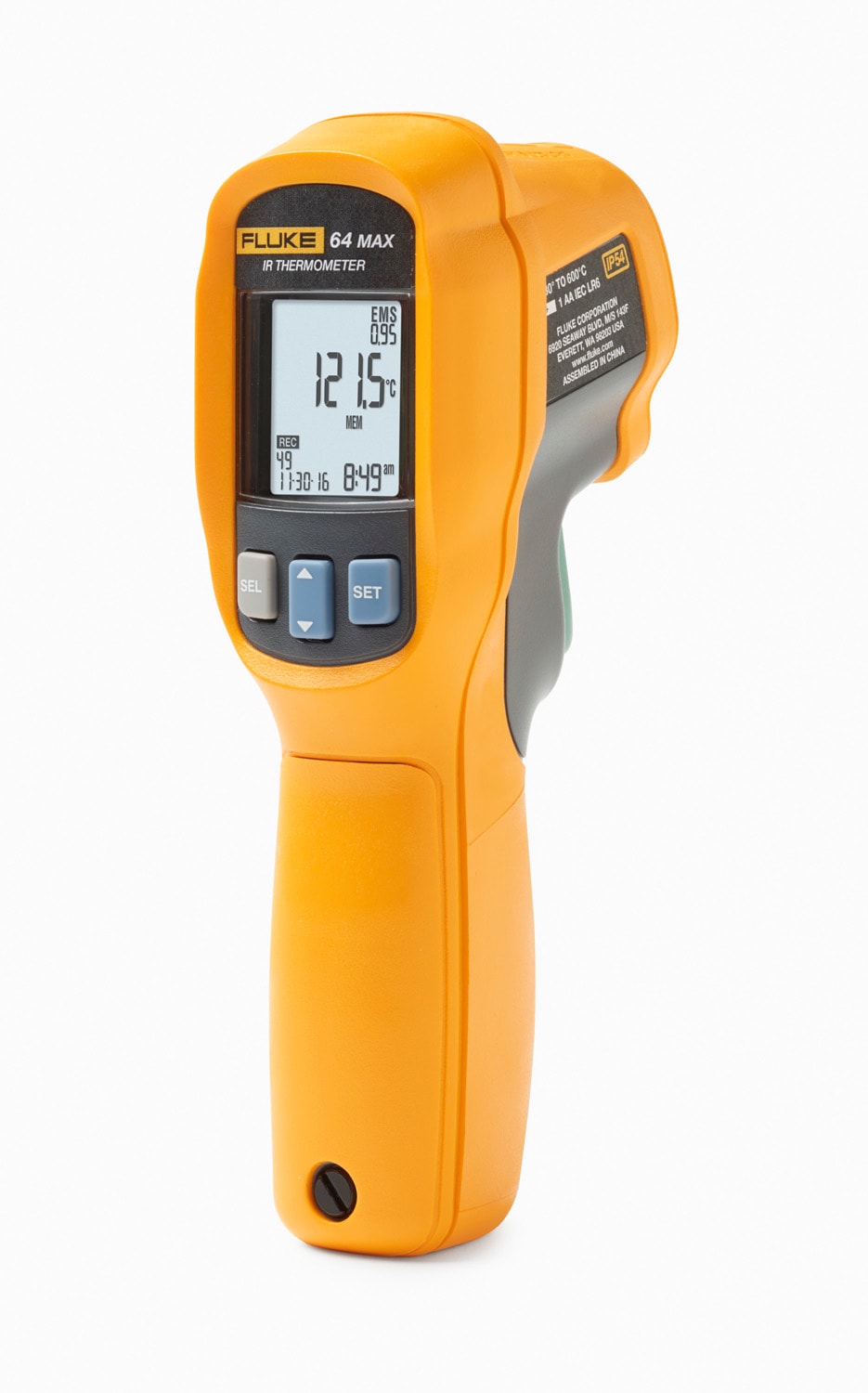 Fluke - Fluke-64 MAX Thermomètre infrarouge -30 à +600°C, D:S 20:1