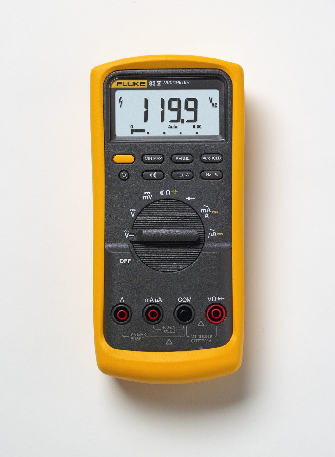 Fluke - Fluke-83-5/EUR Multimètre numérique industriel 1000 Vac/dc 10 Aac/dc, BP 5 kHz