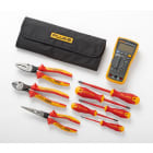 Fluke - IB117KEUR Pack multimètre électricien Fluke117 + kit de 8 outils isolés