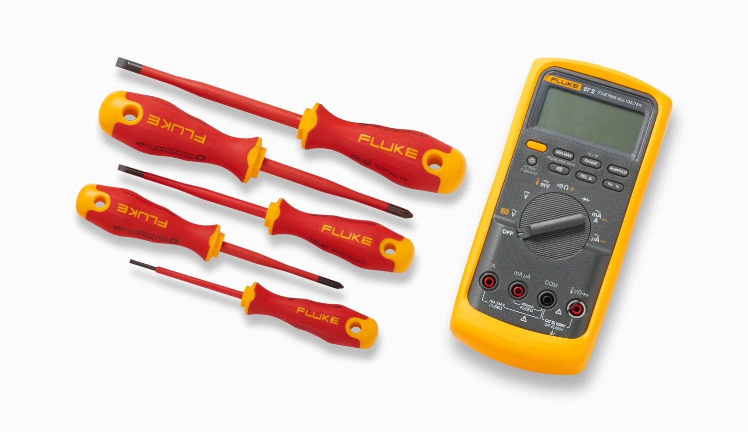 Fluke - IB875M Pack multimètre industriel Fluke 87V + 5 tournevis isolés