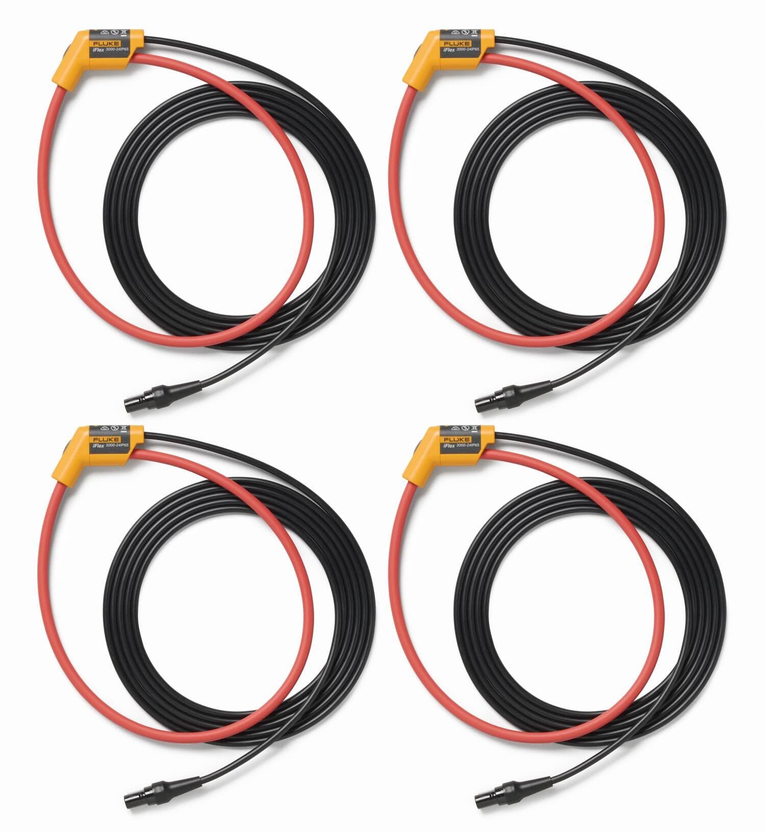 Fluke - I17XX-FLEX3KIP/4PK, Pack de 4 sondes IP65 iFlex 3000A 60cm pour Fluke-17xx
