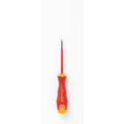 Fluke - ISLS3 Tournevis plat isolé 3/32 in x 3 in, 2,5 mm x 75 mm, 1 000 V,