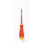 Fluke - ISLS5 Tournevis plat isolé 5/32 in x 4 in, 4 mm x 100 mm, 1 000 V,