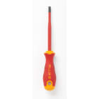 Fluke - ISLS8 Tournevis 125 mm avec lame plate 6 mm Certifié 1 000 V AC et 1 500 V DC.,