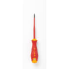 Fluke - ISQS1 Tournevis carré isolé #1 4 in, 100 mm, 1 000 V,