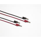 Fluke - TL930 Jeu de 2 cordons de raccordement électronique (60 cm) fiches bananes 4mm