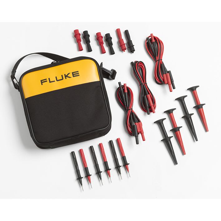 Fluke - Fluke-700TLK kit de cordons process + pinces crocodiles et à crochet + sacoche