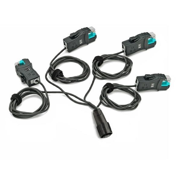 Fluke - I20/200A CLAMP PQ4, Jeu de 4 sondes de courant pour Fluke 1735/43/44/45.