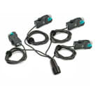 Fluke - I20/200A CLAMP PQ4, Jeu de 4 sondes de courant pour Fluke 1735/43/44/45.