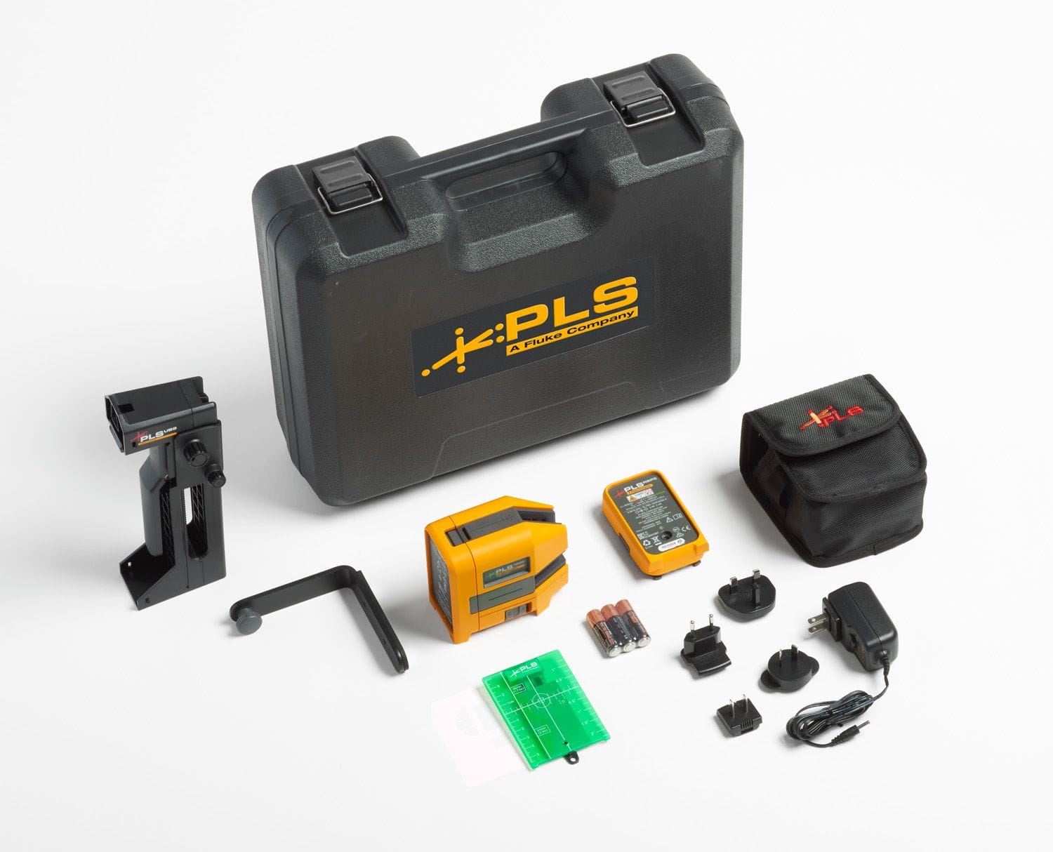 Fluke - PLS 180G RBP KIT kit niveau laser auto-nivelant avec croix vert