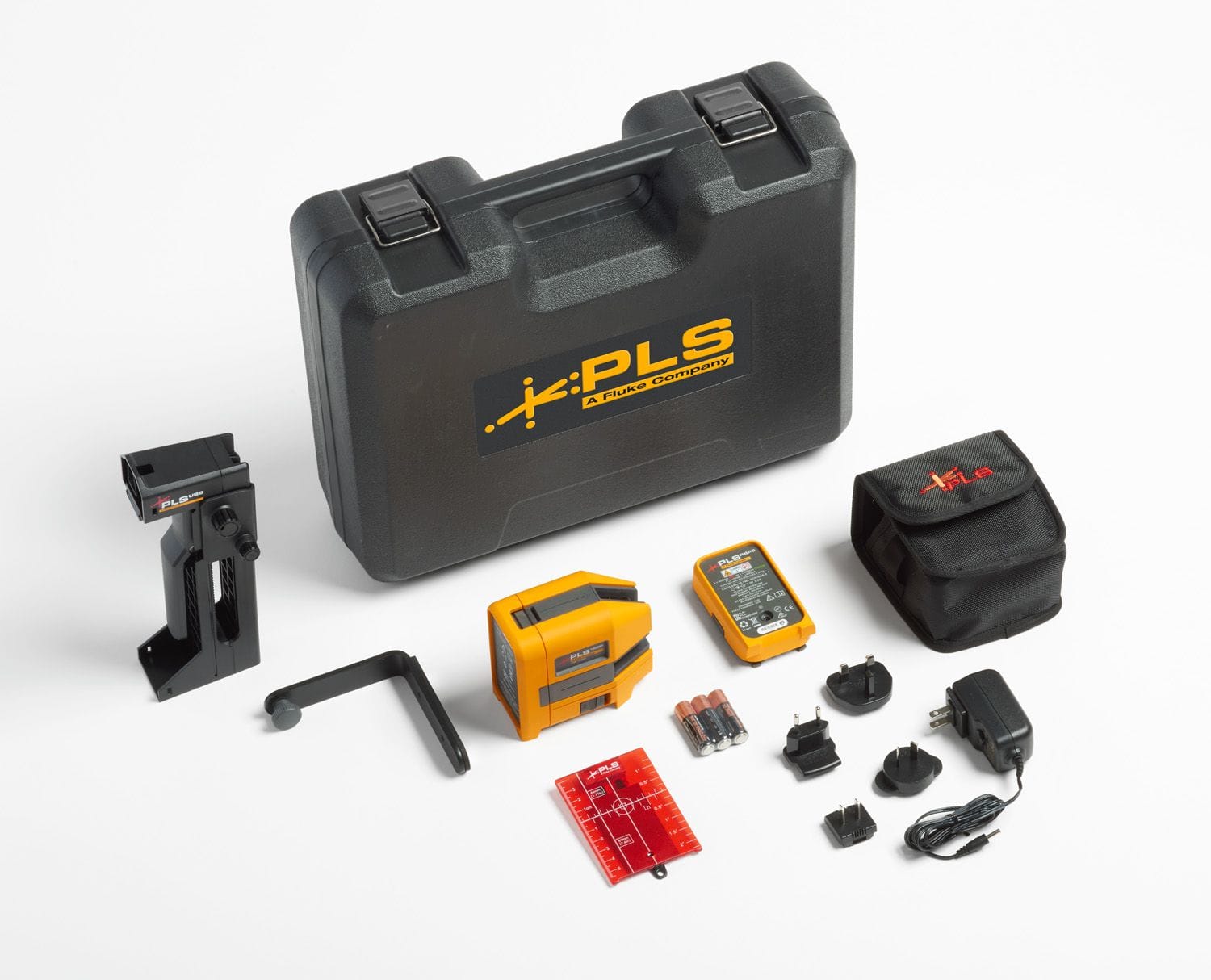 Fluke - PLS 180R RBP KIT niveau laser auto-nivelant avec croix rouge