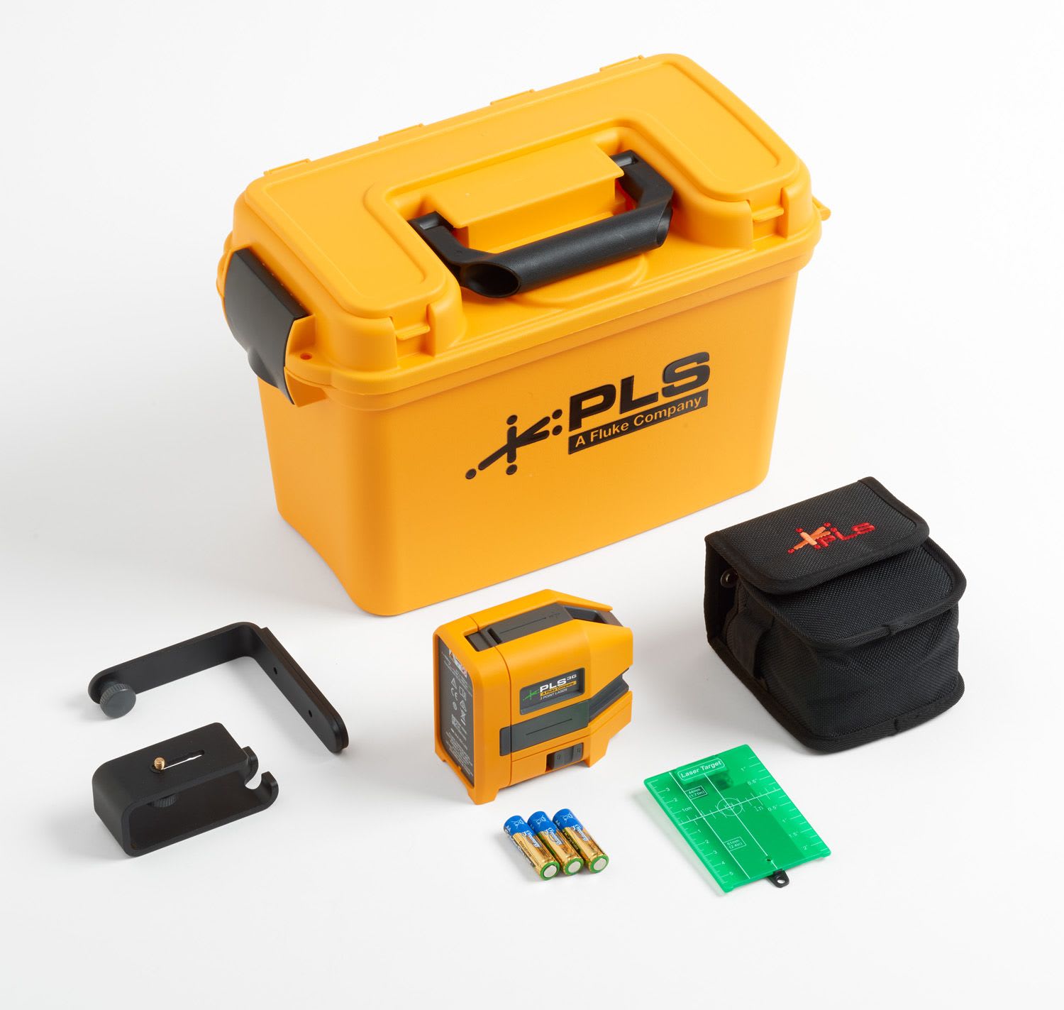 Fluke - PLS 3G KIT kit niveau laser auto-nivelant avec 3 points vert