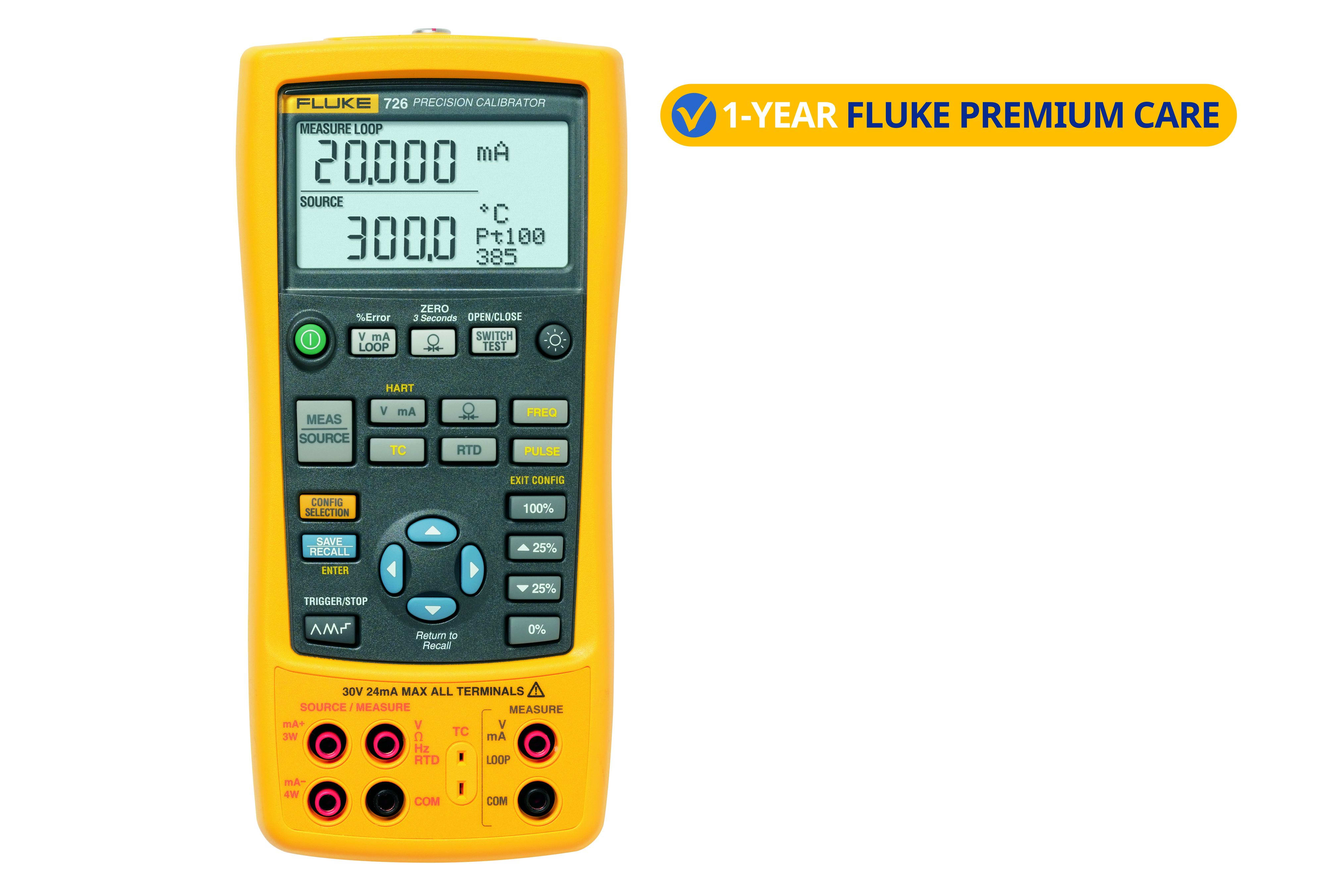 Fluke - FLUKE-726/FPC EU, Calibrateur de process Fluke-726 avec Fluke Premium Care 1 an
