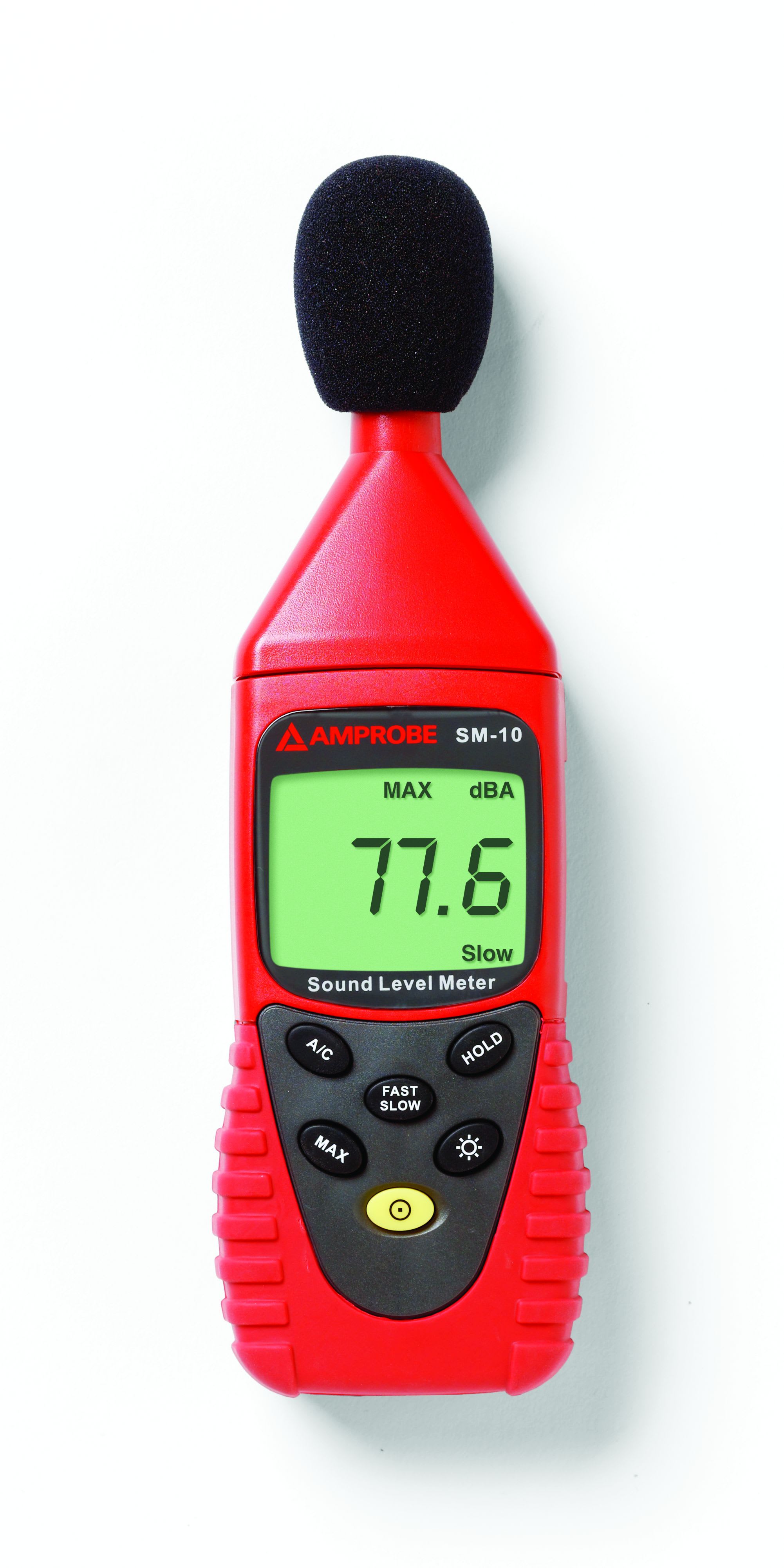 Fluke - SM-10 Sonometre numerique, 30 a 130 dB, temps de reponse reglable