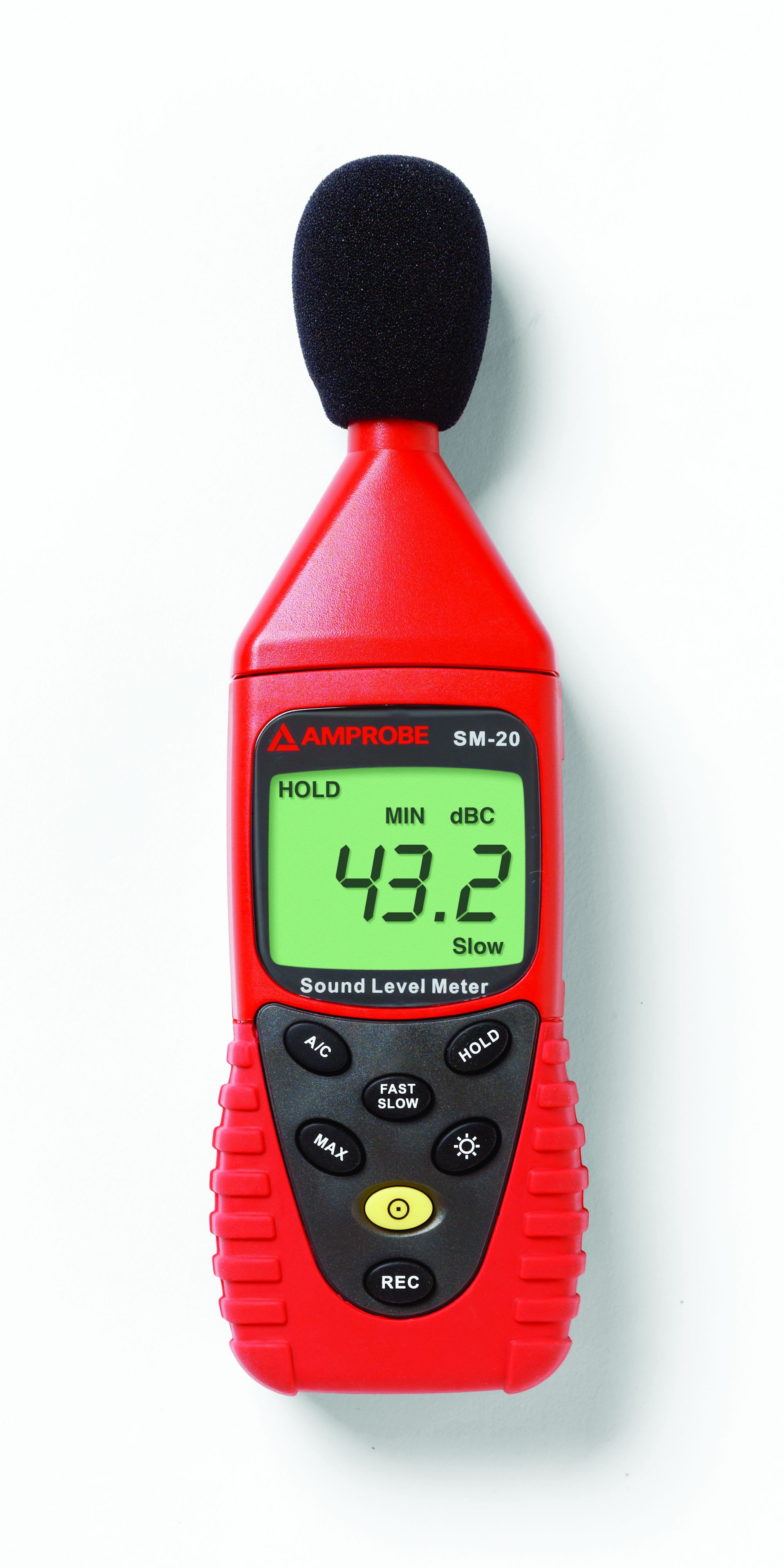 Fluke - SM-20A Sonometre numerique, 30 a 130 dB, enregistrement des donnees-US