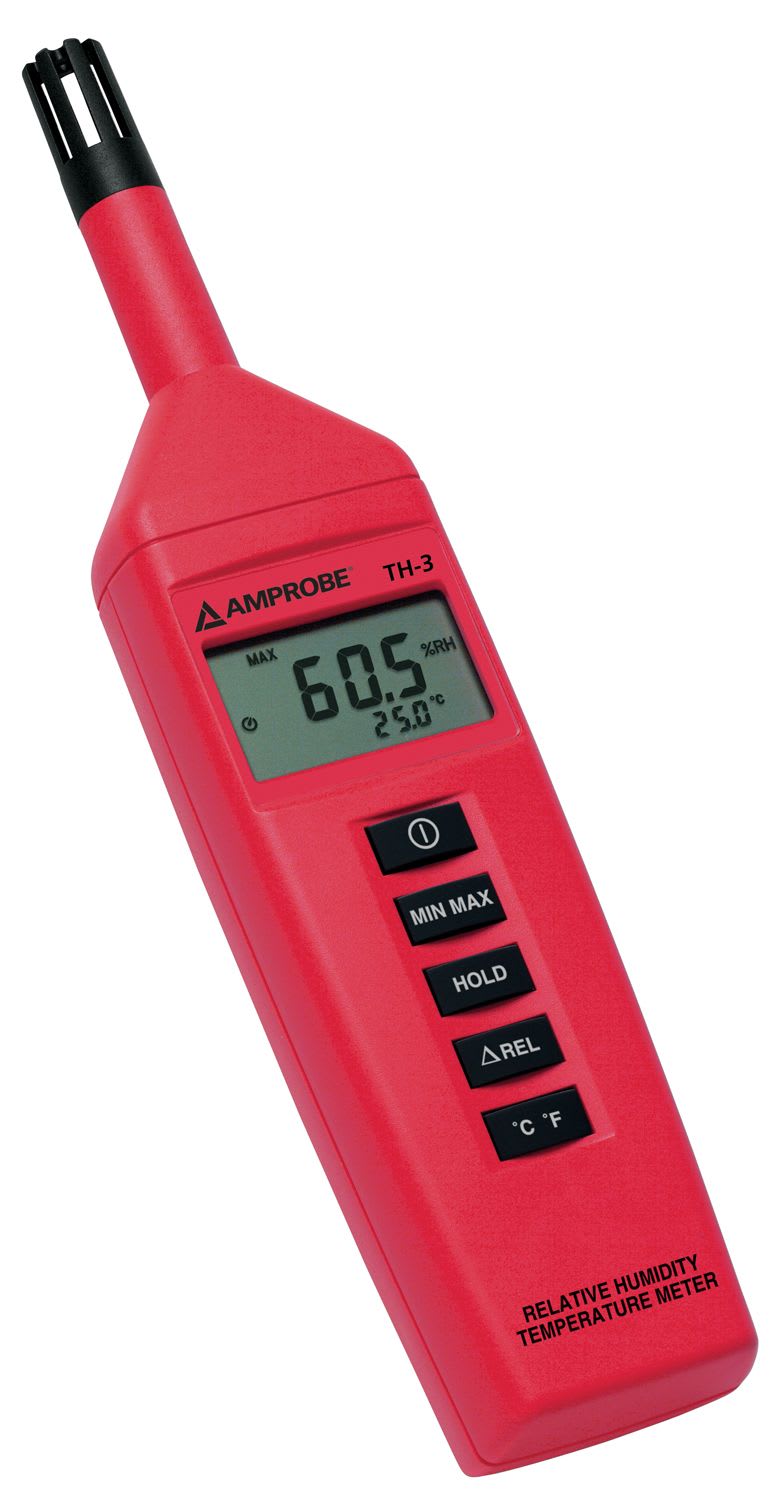 Fluke - TH-3 Hygrometre et thermometre numerique, -20 a 60C