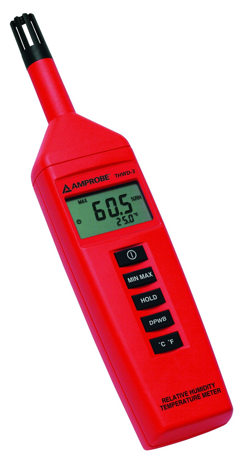 Fluke - THWD-3 Hygrometre et thermometre numerique, -20 a 60C