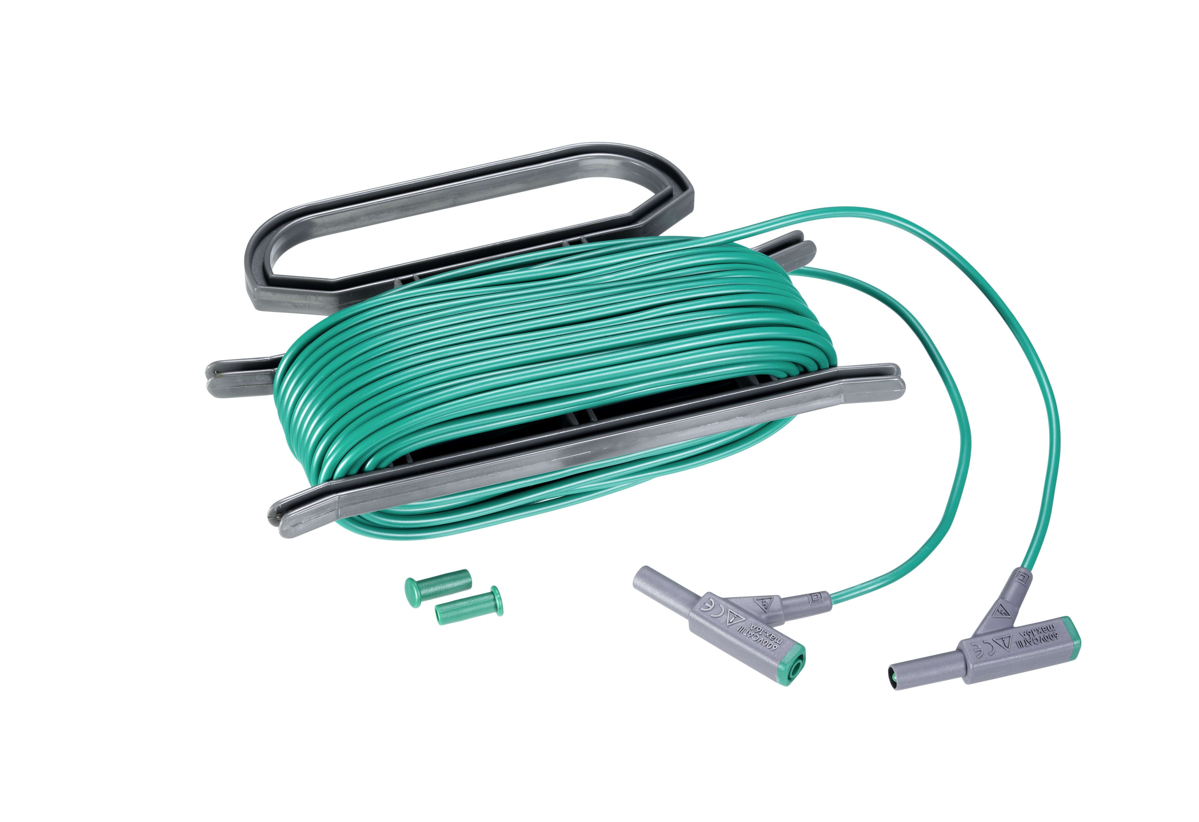 Fluke - TL-7000-25M Cordon de mesure vert 25 mètres pour AT-7000-EUR