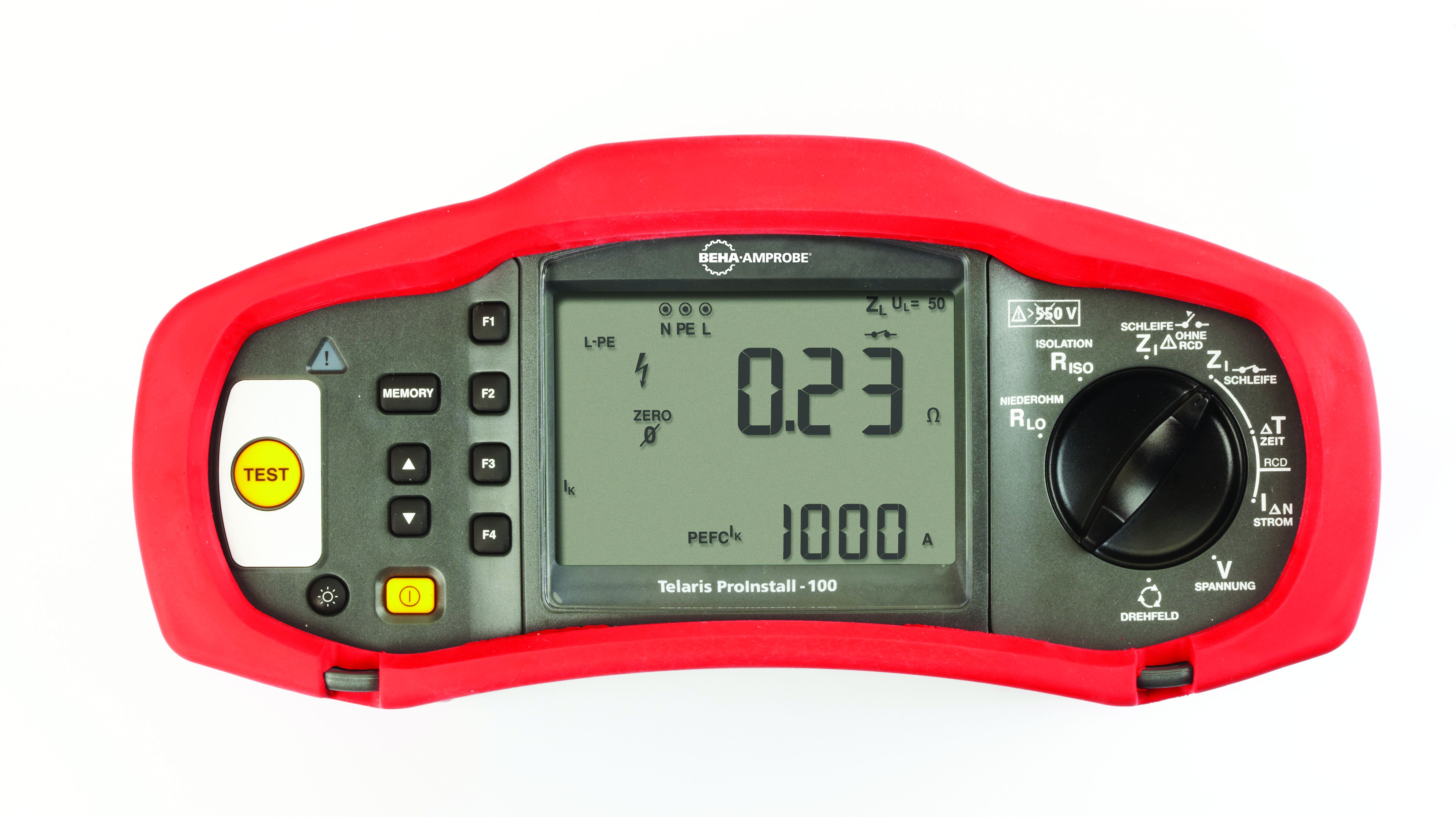 Fluke - PROINSTALL-100-EUR Proinstall-100-Eur testeur d'installation multifonction.