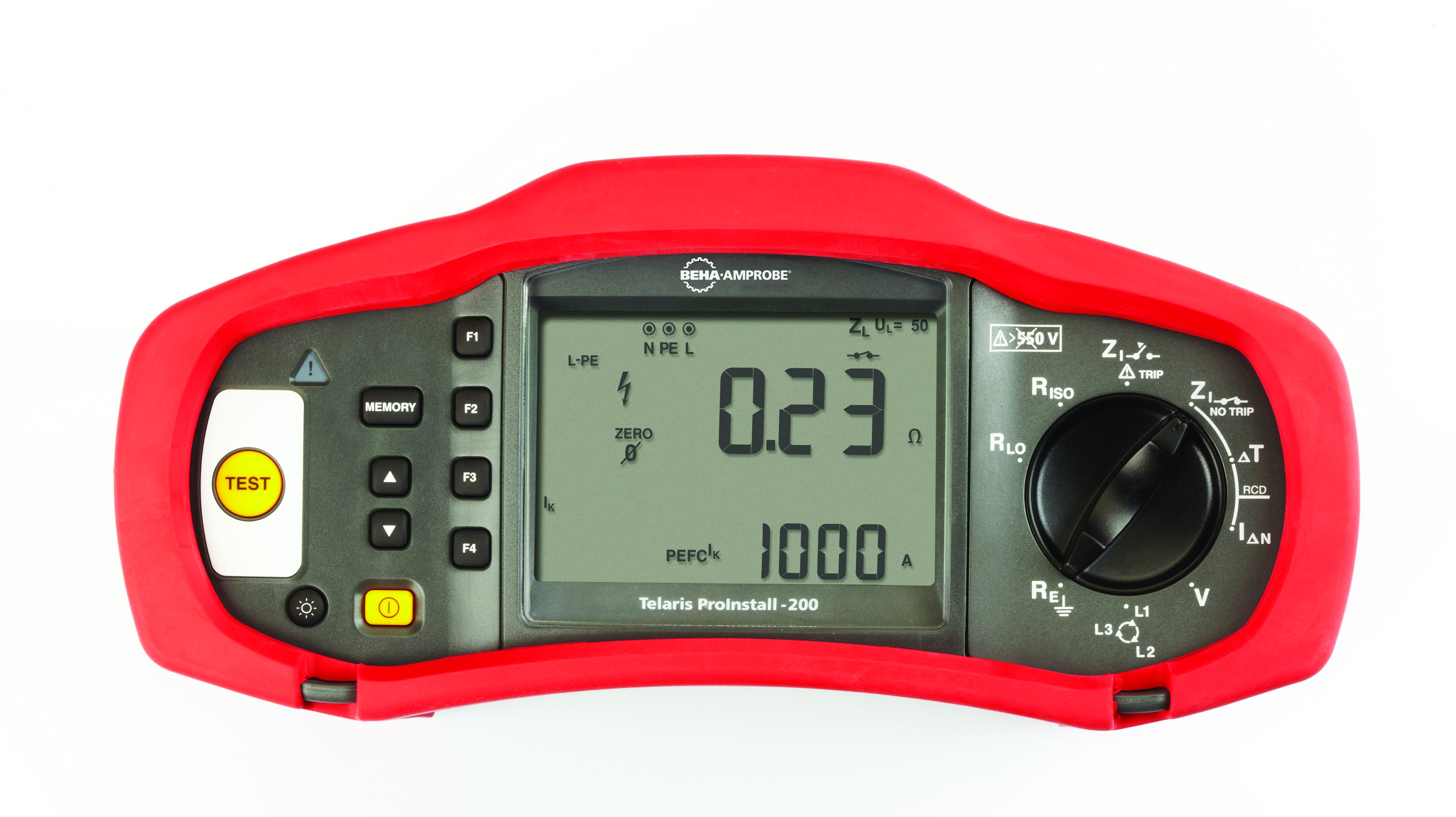 Fluke - PROINSTALL-200-EUR Proinstall-200-Eur testeur d'installation multifonction.