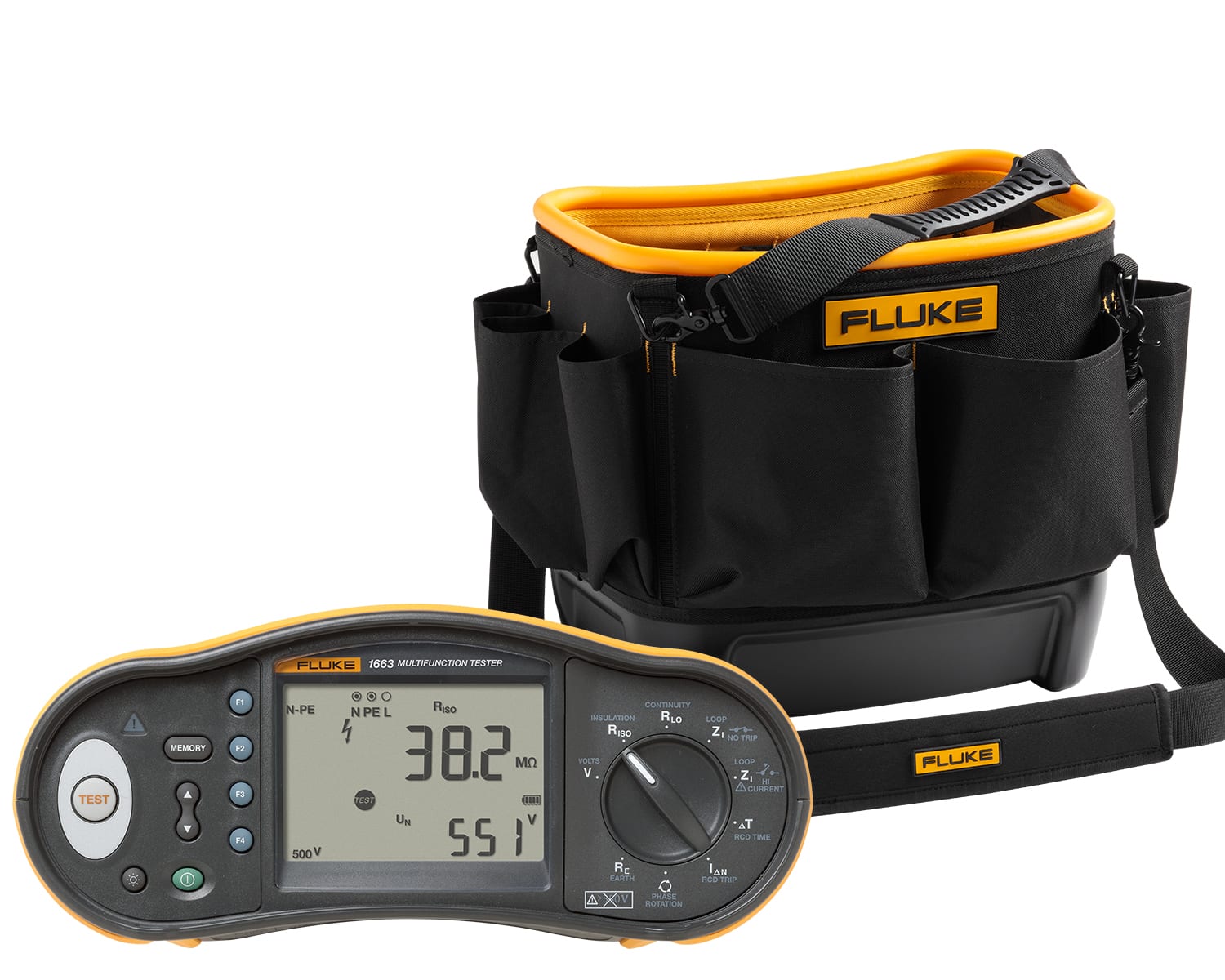 Fluke - Fluke 1663 + un sac de rangement d outils rigide Fluke TB25