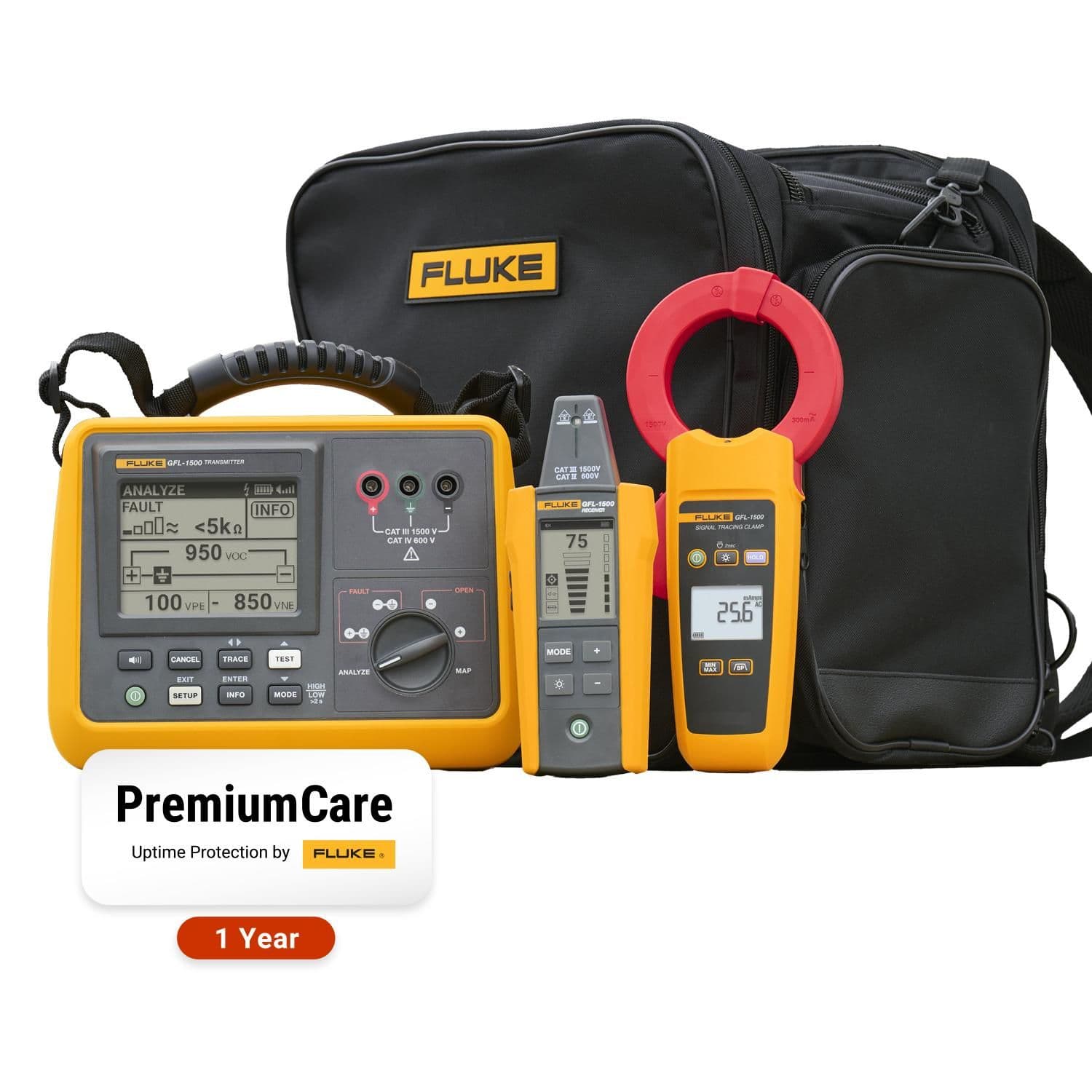Fluke - FPC1S-GFL-1500-1, Fluke Premium Care 1 an pour localisateur défauts GFL-1500
