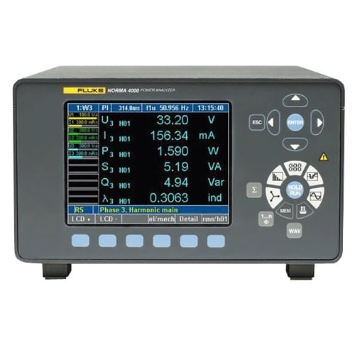 Fluke - FLUKE-N4K 3PP54IP, Wattmètre de préc. large bande AC/DC Norma 3xPP54/IFC2/PI1