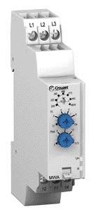 Crouzet - Relais de controle de phase Mwua 3X208/480 Vac