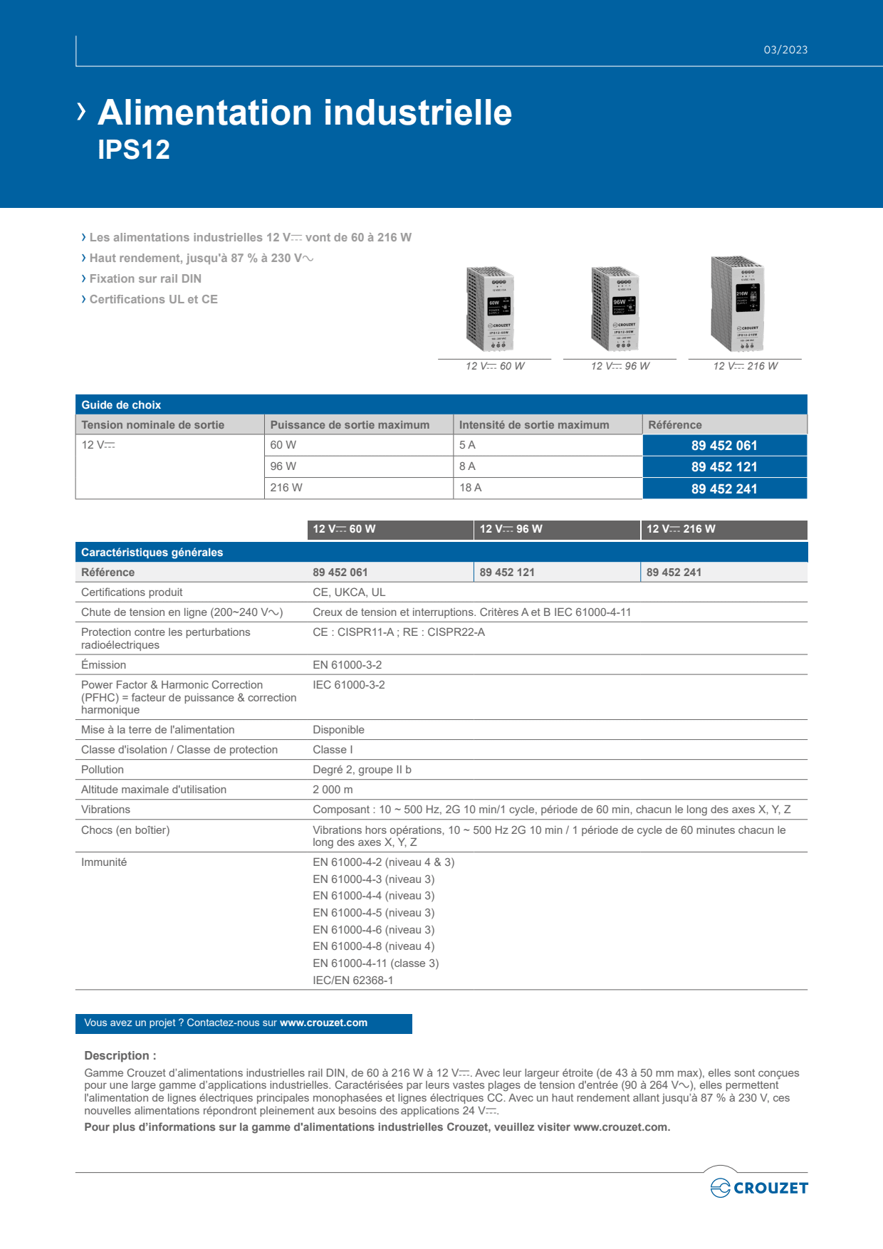 Crouzet - Millenium 3  Essential Xd10- 6I/4O R 24Vdc