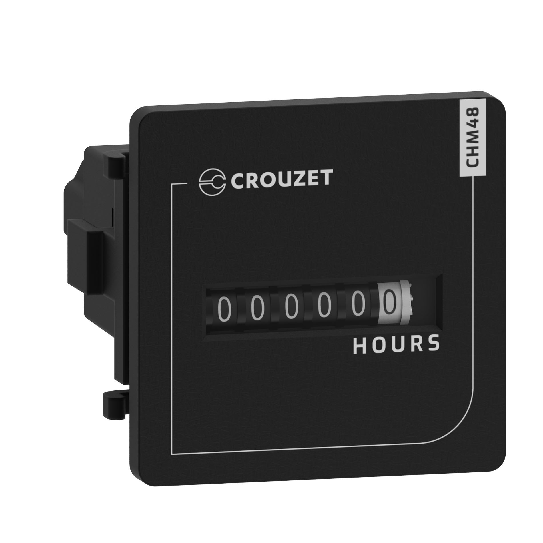 Crouzet - Electromechanical Hour Counter CHM48, 10-30 VDC, 8 Digits