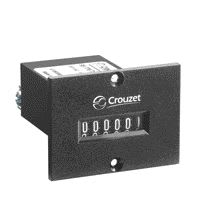 Crouzet - Electromechanical Impulse Counter CIM48x36, 230 VAC, 5 Digits, Resettable